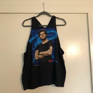 LF Furst of a Kind Vintage RandyTravis Sequin Tank